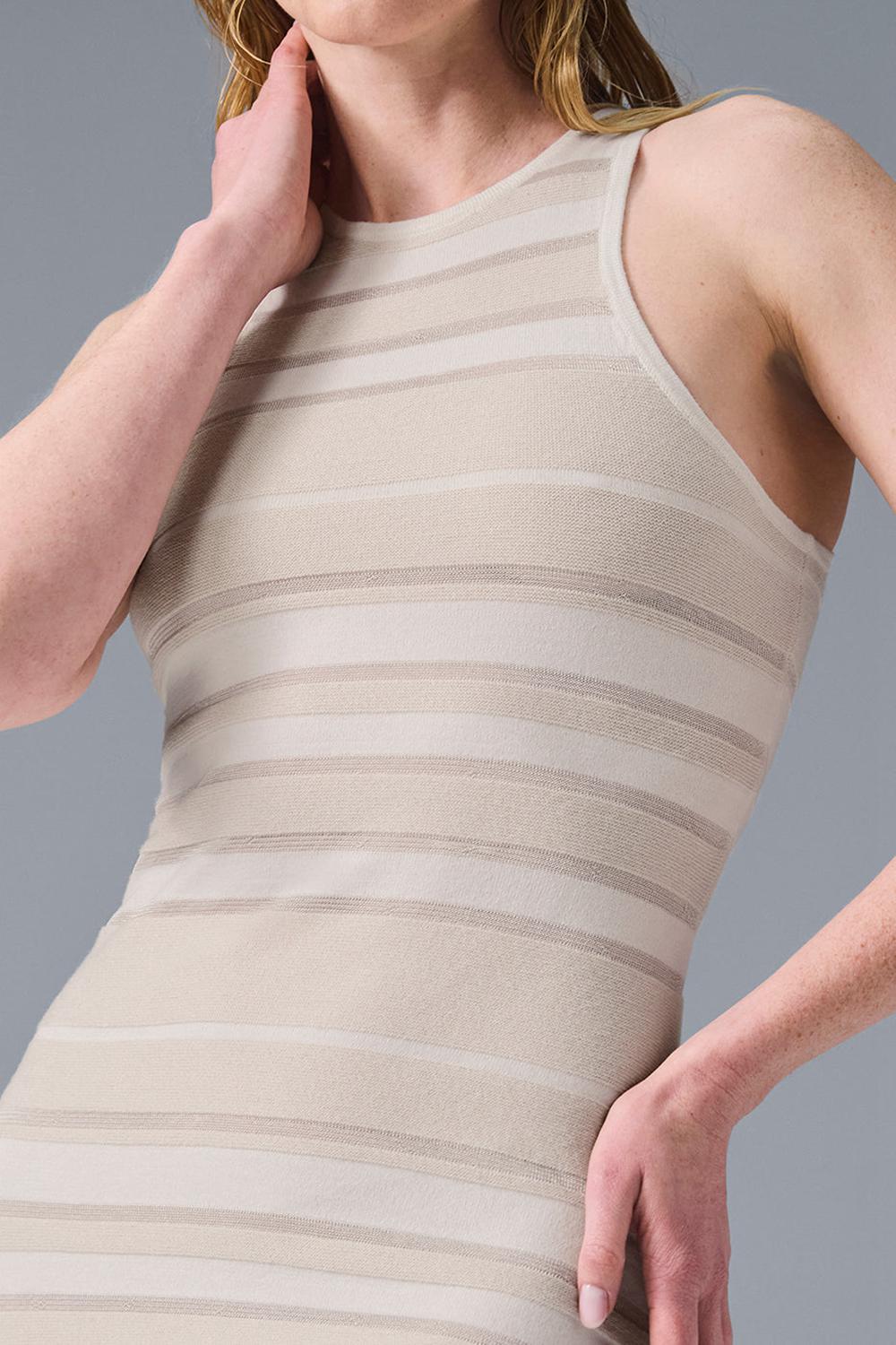 Vestido Alo Yoga Sport Play Knit Mujer Ivory / Alabaster | Chile  38472-RAKY